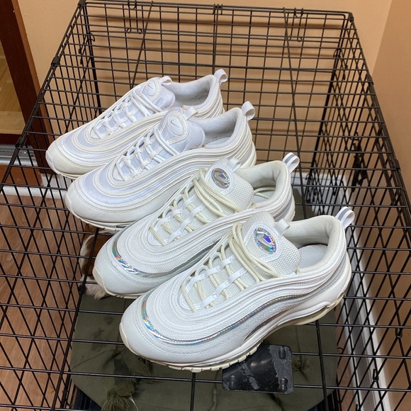 Nike Air Max 97 Triple White Sneaker Bundle - Picture 13 of 13